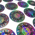 Hot sale 3D pattern hologram technologies tamper evident label warranty void stickers